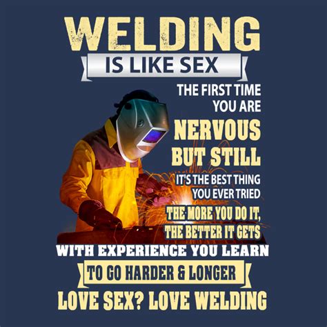 Welder Job Welding Is Like Sex Love Sex Love Welding92 Men Denim Jacket