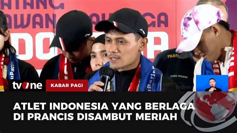 Membawa 2 Emas Dan 1 Perunggu Atlet Nasional Peraih Medali Tiba Di