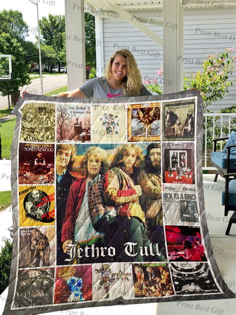 Jethro Tull Albums Cover Poster Quilt Dreamrooma