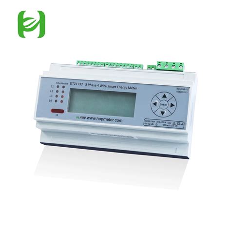 Smart WiFi Three Phase Energy Meter Single Phase Wireless DC 3 Phase