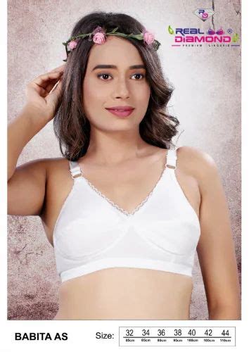 Non Padded Cotton Aster White Cup Bra Plain At Rs 117 Piece In