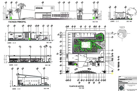 Landscape Drawing DWG