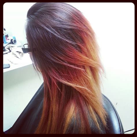 Fire Ombre Fire Ombre Hair Fire Hair Best Ombre Hair