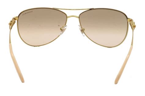 Tiffany And Co Womens Tf3044 Tf 3044 6002 59 Gold Mirror Aviator