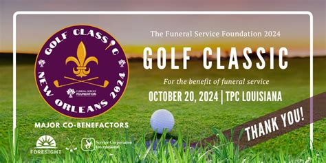 Donate Now Golf Classic Funeral Service Foundation