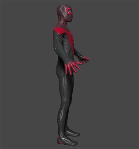 Spider Man Miles Morales 3d Model By 3dservices