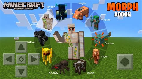 MORPH ADDON PARA MINECRAFT PE 1 21 BEDROCK Como Convertirse En