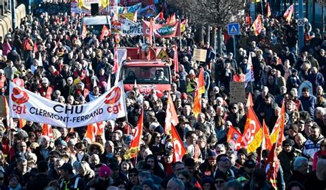 Retraites Manifestation du 23 mars à Clermont voici le parcours