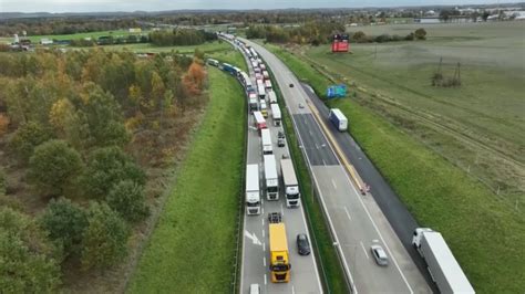 Gigantyczny Korek Na A Przed Granic Z Niemcami