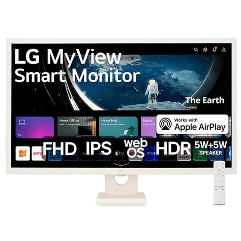 Monitor Smart Lg Myview Fhd Hdr Hdmi Usb Ips Wifi Webos Sr F W