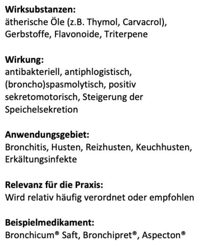 Phytotherapie Pharma Flashcards Quizlet