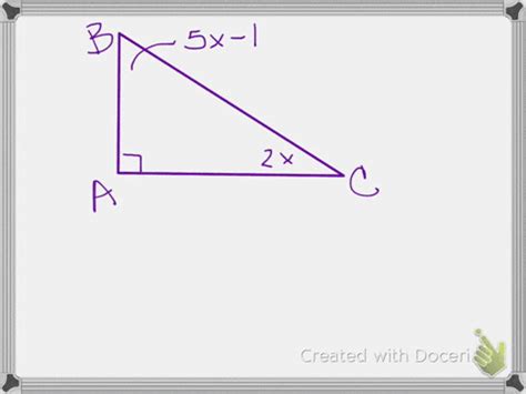 Solved List The Sides Of Each Triangle In Order From Shortest To