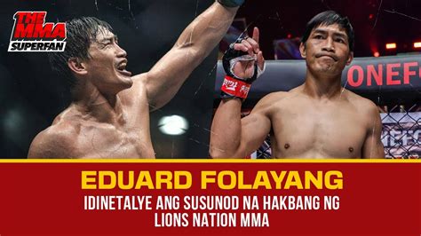 Eduard Folayang Idinetalye Ang Susunod Na Hakbang Ng Lions Nation Mma