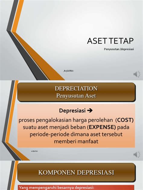 Aset Tetap Depresiasi Peng Akun Pdf Pdf