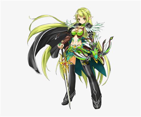 Rena Night Watcher Elsword Anime Elf Elsword Game Anime Rena Elsword