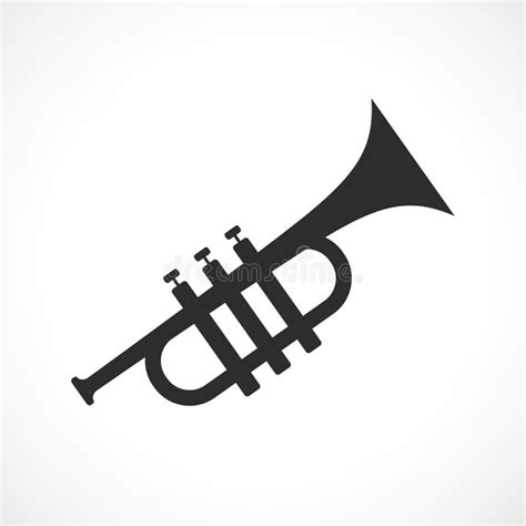 Trumpet vector stock vector. Illustration of melody, louis - 23072492