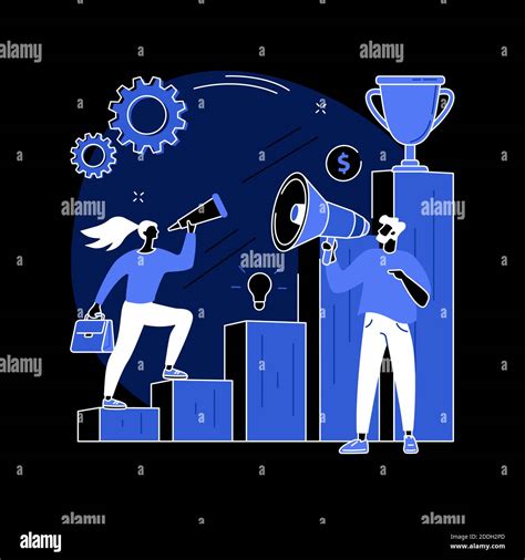 Business Coaching Abstract Concept Vector Illustration Stock Vector