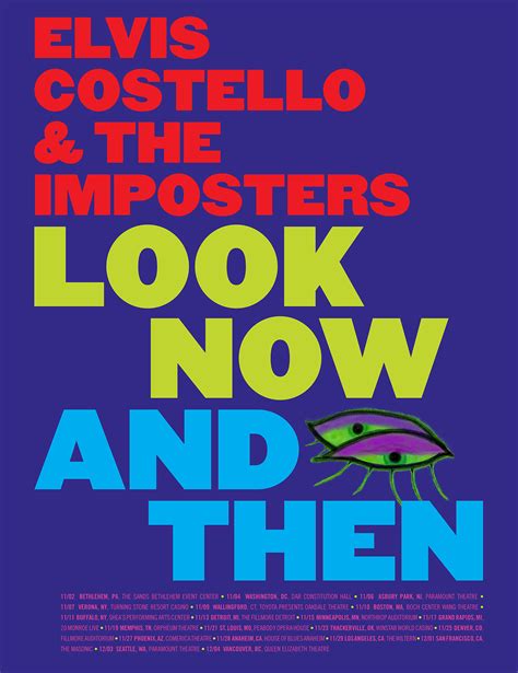 Elvis Costello The Imposters Announce November Tour