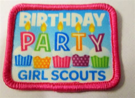 Girl Scout Fun Patch Birthday Party By Allthingsgirlscout On Etsy