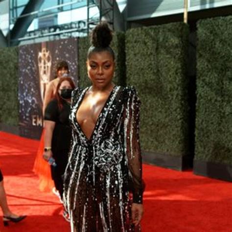 Taraji P Henson 2021 Emmys E Glambot