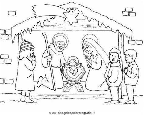 Disegno Natale Nativita Categoria Religione Da Colorare