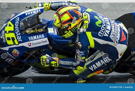 Gp Catalunya Moto Gp Valentino Rossi Editorial Image Image Of