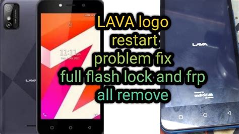 Lava Z Z S Hang On Logo Restart Problem Full Flashing Pin Pattern