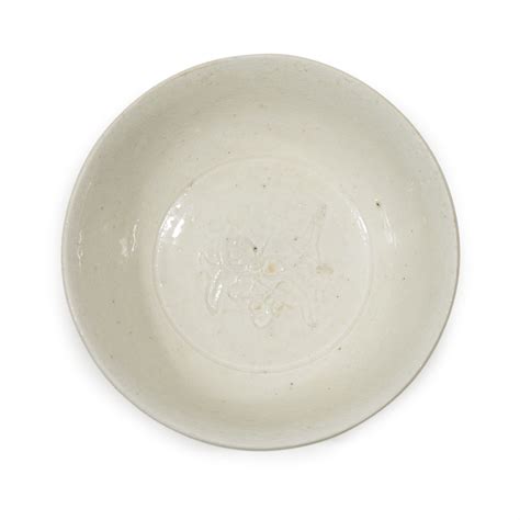 Past Auction A Chinese Huozhou Whiteware Bowl Song Jin Dynasty