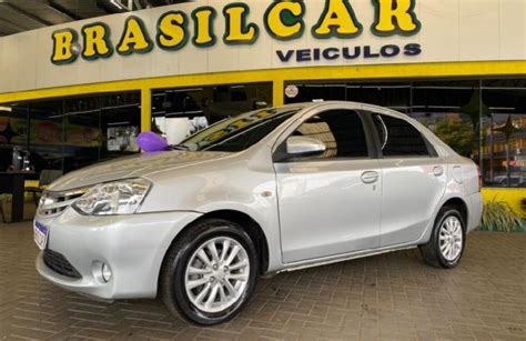 Toyota Etios Sedan Xls 1 5 Flex 2014 Em Brasil Clasf Veiculos