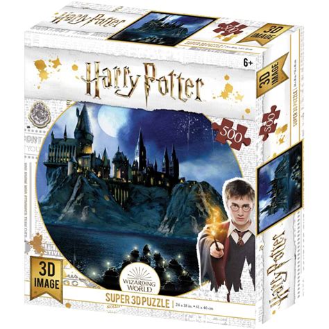 Harry Potter Super D Puzzle Pieces Assorted Big W