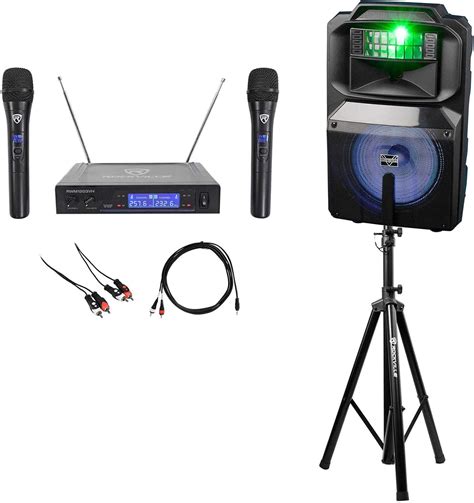 Vocopro 12 600w Karaoke Machine System Wderby Light2