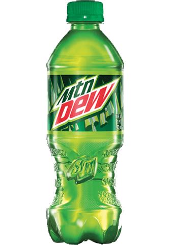 Mountain Dew Soda Bottle transparent PNG - StickPNG