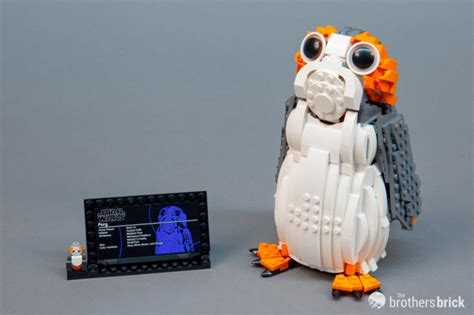 Cool Stuff: New Life-Size LEGO Porg Probably Won't Taste Very Good