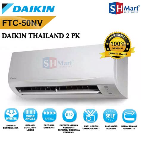 Jual Harga Promo Ac Daikin Pk Thailand Standart Ftc Nv Ftc Nv