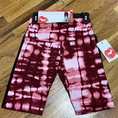 Hot Kiss Shorts Nwt Hot Kiss Super Soft High Waisted Pack Workout