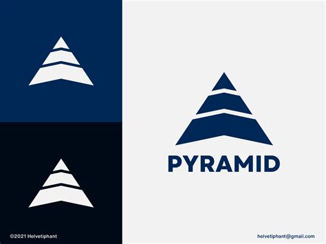 Pyramid Logo Concept By Helvetiphant™ On Dribbble