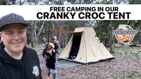 CRANKY CROC TENT FREE CAMPING VICTORIA HOW TO MAKE ONE PAN PASTA