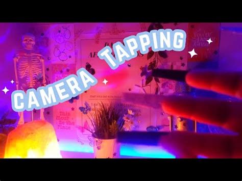 Camera Tapping With Long Nails ASMR No Talking Long Nail Tapping