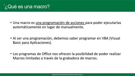 Que Son Las Macros En Access Y Para Que Sirven Caracteristicas Tipos