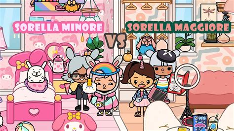 Sfida Di Arredamento Su Toca Life World Sorella Minore Vs Sorella