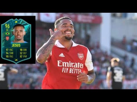 Gabriel Jesus Rated Card Review Youtube