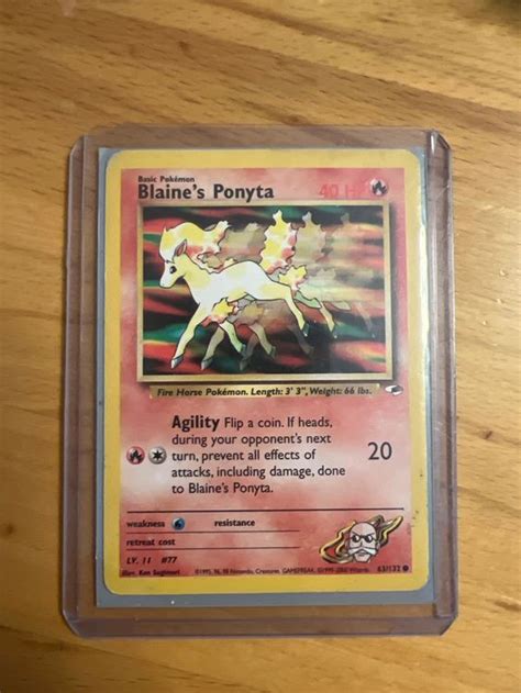 Blaine S Ponyta Kaufen Auf Ricardo
