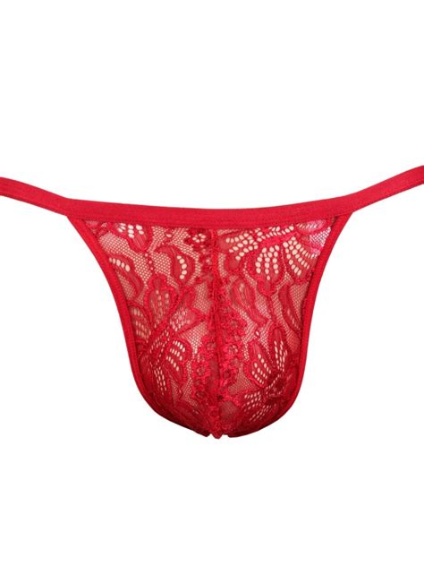 Cueca Lingerie Masculina Sensual Cueca Jocker Cueca Renda Confortável Tanga Masculina