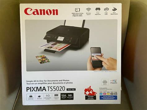 Brand New Canon PIXMA TS5020 Wireless Inkjet All In One Printer Black