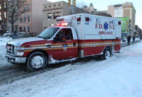 Snow Blocks Hundreds Of Ambulances From Patients The New York Times