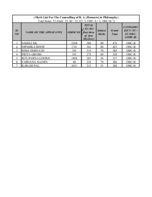 Fillable Online Name Of The Applicants Form Nobest Three No L Marks