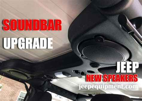 Best Speakers For Jeep Wrangler Sound Bar Review Comparison Chart