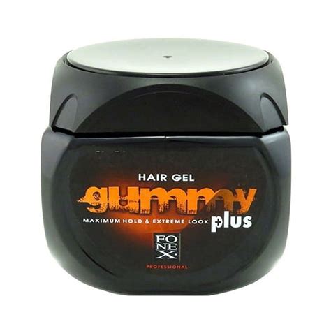 Fonex Professional Gummy Plus Hair Gel Maximum Hold 23 6 Oz 2 Pack