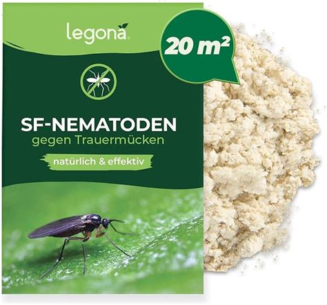 Legona Sf Nematoden Zur Bek Mpfung Von Trauerm Cken M Blumenerde