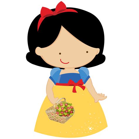 Branca De Neve Cute 24 Imagens PNG